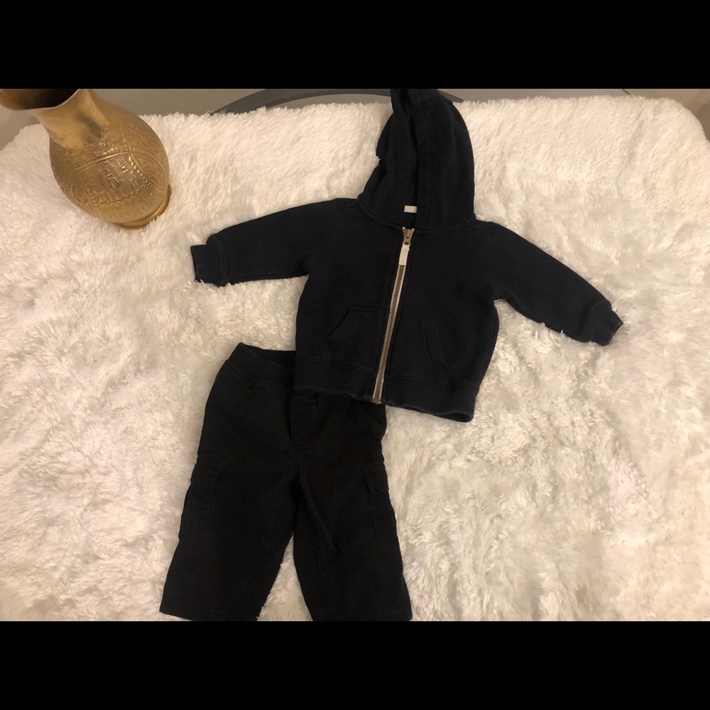 Infant Sweater and Cargo Pants